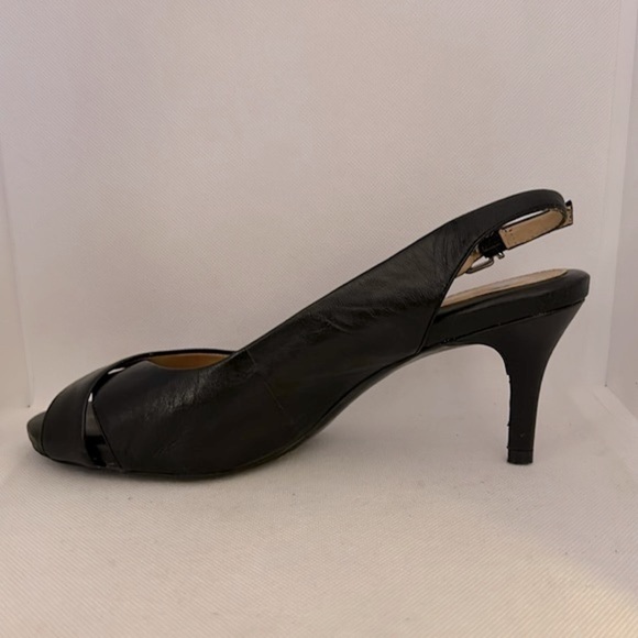 Nurture Leather Sling Back Comfort Heels Size 9 - GUC - Picture 4 of 14